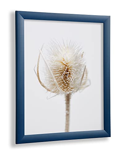 VO Design Bilderrahmen Arne 60 x 80 cm Dunkelblau mit entspiegeltem 1 mm Kunstglas - Farbe und Größe frei wählbar von Vogel Design