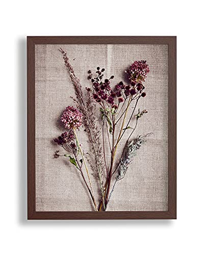 Vogel Design Benno Premium Bilderrahmen Posterrahmen 70x70 cm Puzzlerahmen Eiche Dunkel Wenge Dekor weisser Hintergrund und Kunstglas klar von Vogel Design