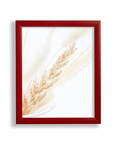 Vogel Design Bilderrahmen Arne 28 x 35,5 cm Weinrot Gewischt MDF mit klarem 1 mm Kunstglas - Farbe und Größe frei wählbar von Vogel Design
