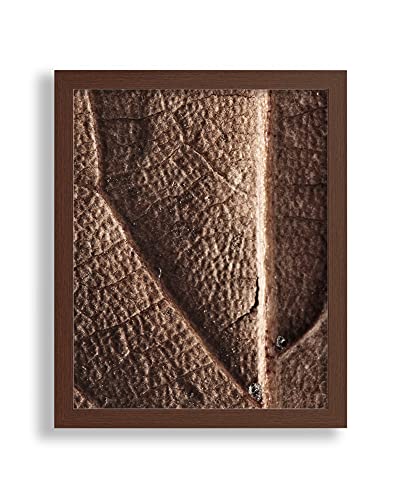 Vogel Design Bilderrahmen Finn 100 x 35 cm Eiche Dunkel Dekor MDF mit Antireflex-Kunstglasscheibe - Farbe und Größe frei wählbar von Vogel Design