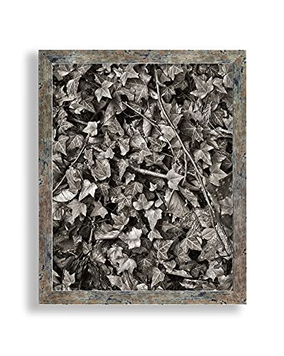 Vogel Design Bilderrahmen Finn 68 x 48 cm Blaugold Meliert MDF mit Antireflex-Kunstglasscheibe - Farbe und Größe frei wählbar von Vogel Design