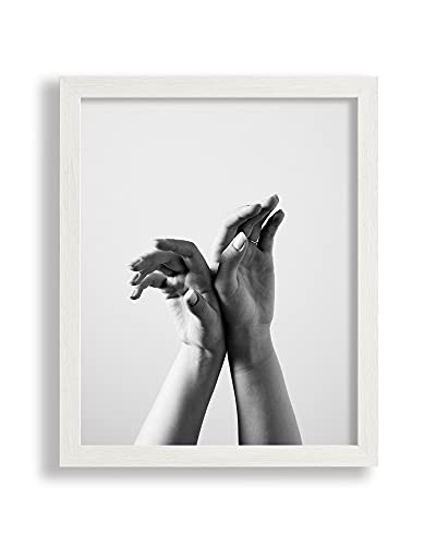 Vogel Design Bilderrahmen Finn 70 x 60 cm Pinie Gekälkt Dekor MDF mit Antireflex-Kunstglasscheibe - Farbe und Größe frei wählbar von Vogel Design