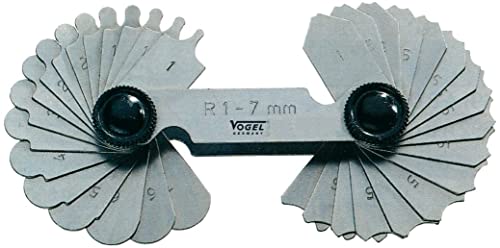 Vogel Radienschablone 16 Blatt, 7,5-15,0 mm, 472106.0 Vogel Radienschablone 16 Blatt, 7,5-15,0 mm, 472106.0 von VOGEL-GERMANY