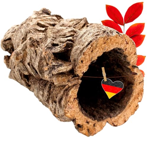 Vogelgaleria® Tolle Korkröhre aus Reiner Korkrinde, 20cm lang, 15cm hoch, ideal auch als Kork Terrarium Deko Vogelgaleria® Tolle Korkröhre aus Reiner Korkrinde, 20cm lang, 15cm hoch, ideal auch als Kork Terrarium Deko von Vogelgaleria