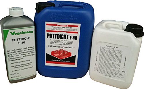 6 kg Pottdicht F40 Dichtmittel für Heiz- und Wasserkreisläufe 6 kg Pottdicht F40 Dichtmittel für Heiz- und Wasserkreisläufe von Vogelmann Chemie GmbH