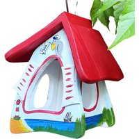 Vogelvilla Vogelhaus - Futterhaus, Futtermini "Moin" Hellblau von VogelvillaOriginal