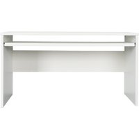VOGL Möbelfabrik Schreibtisch "Barrie mit 2-farbigem Tastaturauszug", in 2 Breiten, 2,5 cm Tischplattenstärke, Made in Germany von Vogl Möbelfabrik
