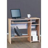 VOGL Möbelfabrik Schreibtisch "Sam", mit Tastaturauszug & Towerfach, geschwungene Tischplatte, Breite 91 cm von Vogl Möbelfabrik
