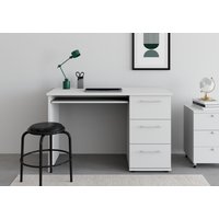 VOGL Möbelfabrik Schreibtisch "Tobi, optional mit Tastaturauszug,", mit 3 Schubkästen, Breite 115 cm, Made in Germany von Vogl Möbelfabrik