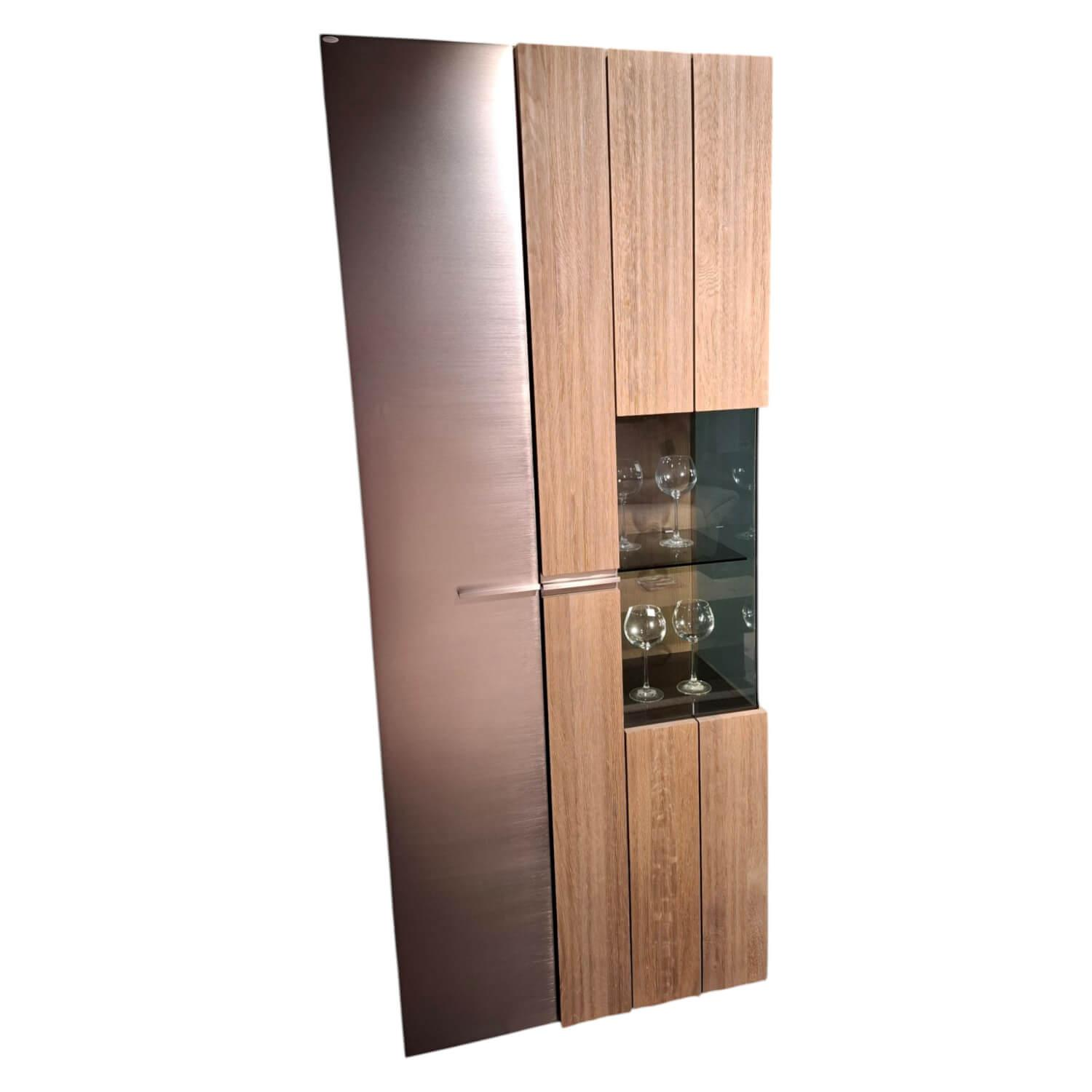 Vitrine Vgalvino Alteiche Rustico Schwemmgrau Lackiert Massiv Vitrine Vgalvino Alteiche Rustico Schwemmgrau Lackiert Massiv von Voglauer