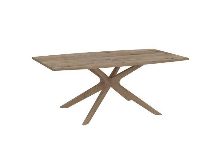 Voglauer Valpin Esstisch AT mit fester Tischplatte Bootsform längs Eiche Altholz echtholzfurniert verschiedene Größen wählbar mit Massivholzgestell Voglauer Valpin Esstisch AT mit fester Tischplatte Bootsform längs Eiche Altholz echtholzfurniert verschiedene Größen wählbar mit Massivholzgestell von Voglauer