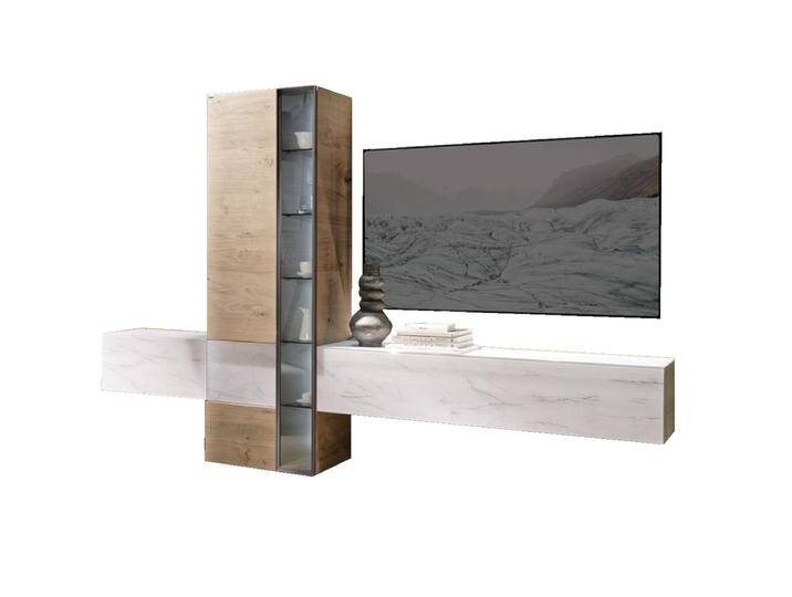 Voglauer Vtektura Wohnwand TEK29-L-W-W in wählbarem Echtholzfurnier und Glasfarbe Firneis white bestehend aus Lowboard und Vitrine versandkostenfrei Voglauer Vtektura Wohnwand TEK29-L-W-W in wählbarem Echtholzfurnier und Glasfarbe Firneis white bestehend aus Lowboard und Vitrine versandkostenfrei von Voglauer