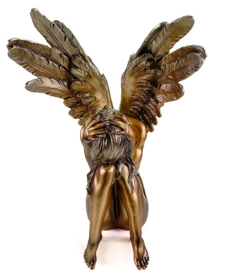 Vogler Dekofigur Angel of Sadness - Engel als Kantenhocker aus Kunststein 30cm Vogler Dekofigur Angel of Sadness - Engel als Kantenhocker aus Kunststein 30cm von Vogler
