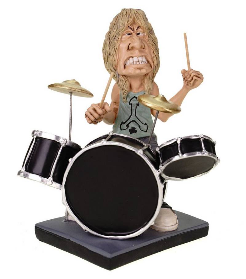 Vogler Dekofigur Funny Life - Rockstar M.D. The loudest Band in Business Karikatur Vogler Dekofigur Funny Life - Rockstar M.D. The loudest Band in Business Karikatur von Vogler