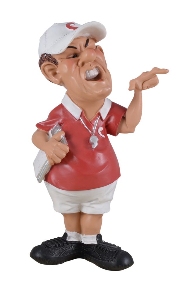 Vogler Dekofigur Funny Sport by Vogler Trainer Figur Coach Karikatur Training Live von Vogler