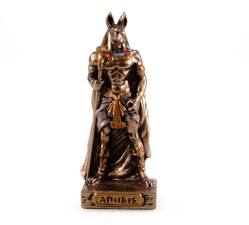 Vogler Dekofigur Miniatur Dekofigur Ägyptischer Gott Anubis by Veronese 9cm Statue Vogler Dekofigur Miniatur Dekofigur Ägyptischer Gott Anubis by Veronese 9cm Statue von Vogler