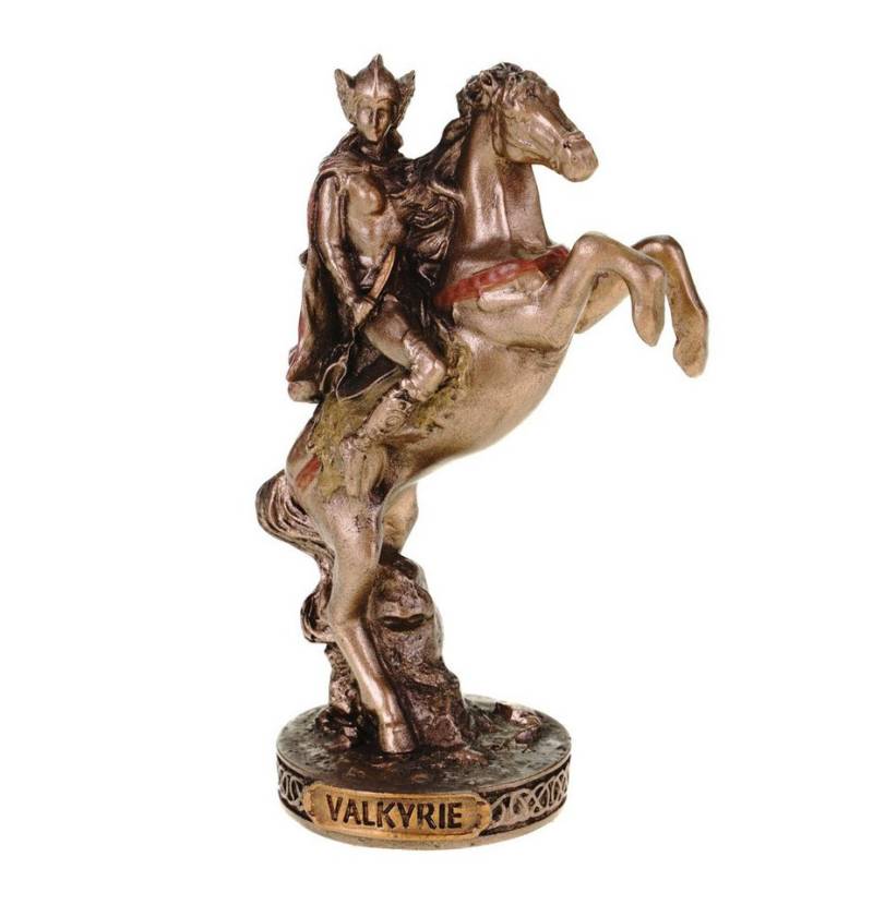 Vogler Dekofigur Miniatur Figur germanische Walküre auf Pferd -handbemalt by Veronese Vogler Dekofigur Miniatur Figur germanische Walküre auf Pferd -handbemalt by Veronese von Vogler