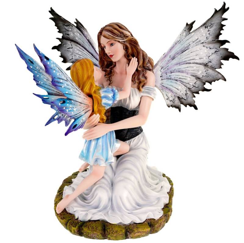 Vogler Dekofigur Mutterliebe Feenmutter mit Kind auf dem Schoß 32 cm Fairy Fee Elfe Vogler Dekofigur Mutterliebe Feenmutter mit Kind auf dem Schoß 32 cm Fairy Fee Elfe von Vogler