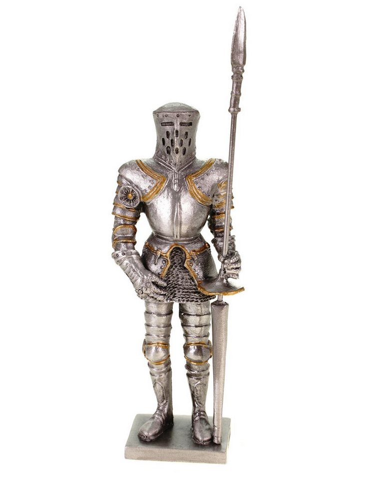 Vogler Dekofigur Zinnfigur Ritter stehend mit Lanze 14cm by Veronese Figur Knight Vogler Dekofigur Zinnfigur Ritter stehend mit Lanze 14cm by Veronese Figur Knight von Vogler