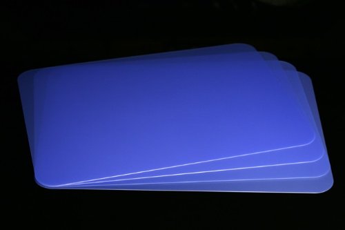 Vogt Foliendruck GmbH Tischunterlagen-Set dunkelblau transparent, 4-teilig, abwaschbar, Tischset, Platzset Vogt Foliendruck GmbH Tischunterlagen-Set dunkelblau transparent, 4-teilig, abwaschbar, Tischset, Platzset von Vogt Foliendruck GmbH