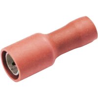Vogt Verbindungstechnik - 3915 Rundsteckhülse 0.50 mm² 1 mm² Stift-Ø: 4 mm Vollisoliert Rot 1 St. von Vogt Verbindungstechnik