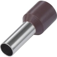 Vogt Verbindungstechnik - 469706 Aderendhülse 0.14 mm² Teilisoliert Braun 100 St. von Vogt Verbindungstechnik