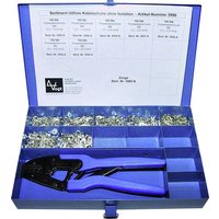 Vogt Verbindungstechnik 3990 Ringkabelschuh-Sortiment 0.50mm² 6mm² Silber 1001St. von Vogt Verbindungstechnik