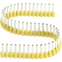 Vogt Verbindungstechnik - 460308.00050 Aderendhülse 1 mm² Teilisoliert Gelb 50 St. von Vogt Verbindungstechnik