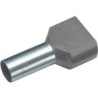 Vogt Verbindungstechnik - 460308D Zwillings-Aderendhülse 1 mm² Teilisoliert Gelb 100 St. von Vogt Verbindungstechnik
