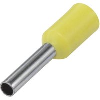 Vogt Verbindungstechnik 470006 Aderendhülse 0.25mm² Teilisoliert Gelb 100St. von Vogt Verbindungstechnik