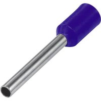 Vogt Verbindungstechnik 470208 Aderendhülse 0.75mm² Teilisoliert Blau 100St. von Vogt Verbindungstechnik
