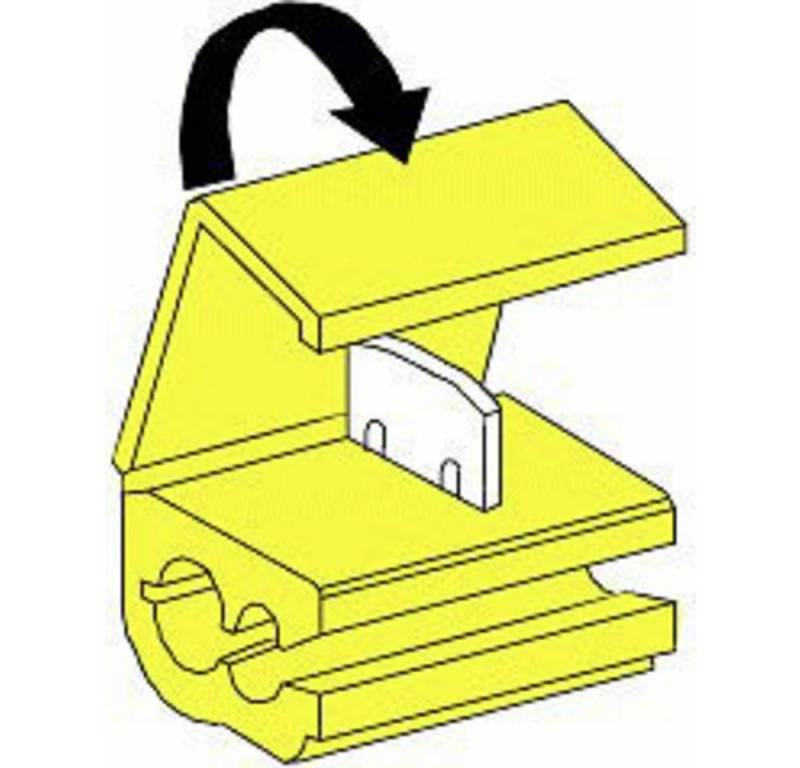 Vogt Verbindungstechnik Verbindungsklemme Vogt Verbindungstechnik 3929 Abzweigverbinder flexibel: 4-6 mm² starr von Vogt Verbindungstechnik