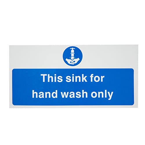 Hand Wash Only Sign (Self-Adhesive) von VOGUE