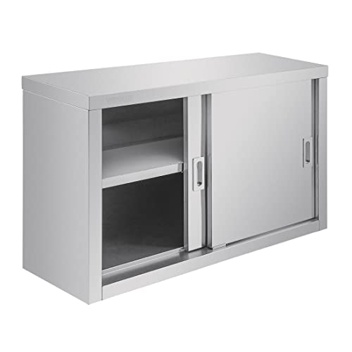 NISBETS, Vogue CE150 Hängeschrank, Silber von NISBETS