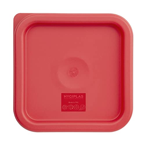 Hygiplas CF040 Square Red Deckel passend - 1.5/3.5Ltr von Hygiplas