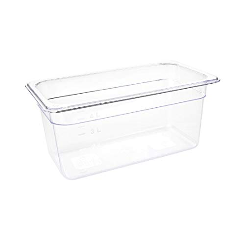 Vogue Clear Polycarbonate GN - 1/3 150mm von VOGUE