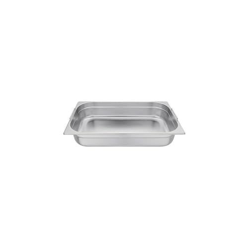 Vogue Edelstahl 1/1 Gastronorm Pfanne mit Griffen 100mm Deep Food Container von VOGUE