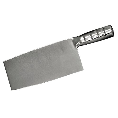 Vogue L259 chinesisches Hackmesser aus Edelstahl, 20,5 cm Klingenlänge, Silber von VOGUE