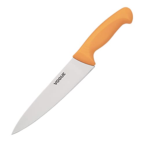 Vogue Soft Grip Pro Chef Knife - 23cm 8", Gelb von VOGUE