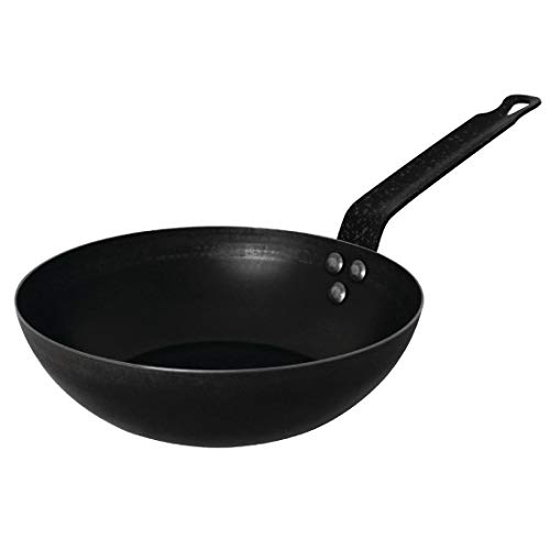 Vogue Wok aus unbeschichtetem Eisen 28cm von VOGUE