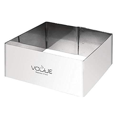 Vogue cf166 quadratisch Mousse Ringe, Maße: 80 mm x 80 mm, 35 mm tief von VOGUE