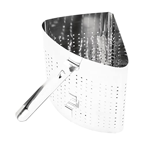 NISBETS Vogue Edelstahl Pasta-Kochkorb, Silber, Größe: 233(H)x210(B)x325(T)mm zum Aufnehmen, Kochen und Abtropfen von Nudeln oder Blanchieren von Gemüse, für gewerbliche Restaurants und private Küchen NISBETS Vogue Edelstahl Pasta-Kochkorb, Silber, Größe: 233(H)x210(B)x325(T)mm zum Aufnehmen, Kochen und Abtropfen von Nudeln oder Blanchieren von Gemüse, für gewerbliche Restaurants und private Küchen von NISBETS