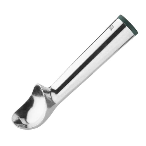 Vogue Eisportionierer mit grüner Kappe, 2,5 oz, Aluminium, 16 Portionen pro Liter, Eisportionierer, leitfähiger Flüssigkeitsgriff, J089 von VOGUE