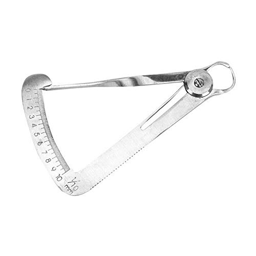 Messschieber/Messschieber aus Metall mit Dreieck aus Edelstahl für Diamant-Schmuck, Wax Caliper von Vogueing Tool
