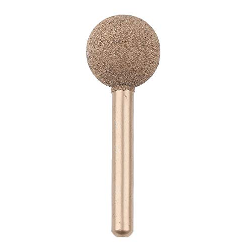 Vogueing Tool 6 mm Schaft Marmor Schleifkante Fräser gelötet Diamant Rotary Grat Carving Peeling Werkzeug für Jade Stein Beton Keramik -20MM-46# von Vogueing Tool