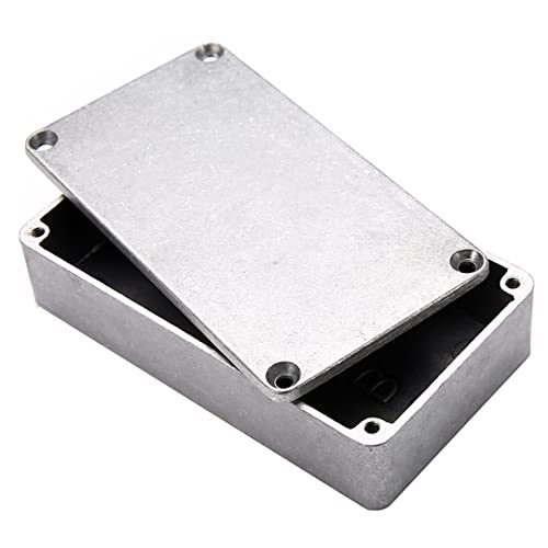 Vogueing Tool Wasserdichtes Gehäuse aus Aluminiumdruckguss für elektronische Projekte und Stromversorgung im Freien (1 Stück - 1590LB 50,5 x 50,5 x 31 mm) von Vogueing Tool