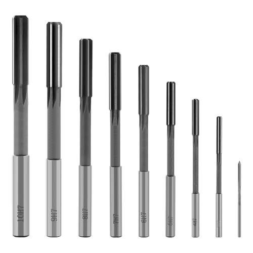 Vogueing Tool HA5991F HSS H7 Handreibahle, gerader Schaft, 9 Stück Vogueing Tool HA5991F HSS H7 Handreibahle, gerader Schaft, 9 Stück von WEIPAI