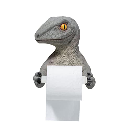 Kreativer Toilettenpapierhalter | Dinosaurier Klopapierhalter | Toilet Paper Holder | Wandmontierter Papierhalter Für Das Badezimmer | Toilettenpapierhalter Dinosaurier Dekor Für Badezimmer Küche von Voihamy