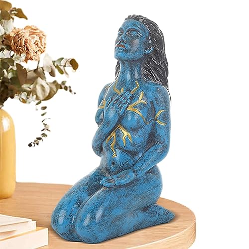 Voihamy Figur Göttin Statue,Harzstatue der Heilgöttin | Wiederverwendbare Selbstliebe-Statue, Göttin, abstrakte Kunststatue für Tisch, Schlafzimmer, Wohnzimmer von Voihamy