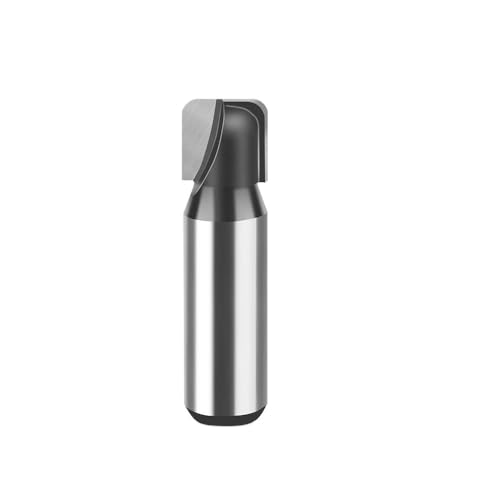 1/4/5 stücke 1/4 "1/2" Schaft Doppel Arc Runde Bottom Router Bit Stoßen Cutter Gravur Maschine trimmen Maschine Cutter Holzbearbeitung Werkzeug(12.7X11.11mm) von Voirrow